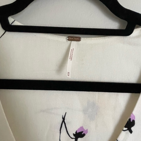 Free People Floral Mini dress M - Picture 3 of 7